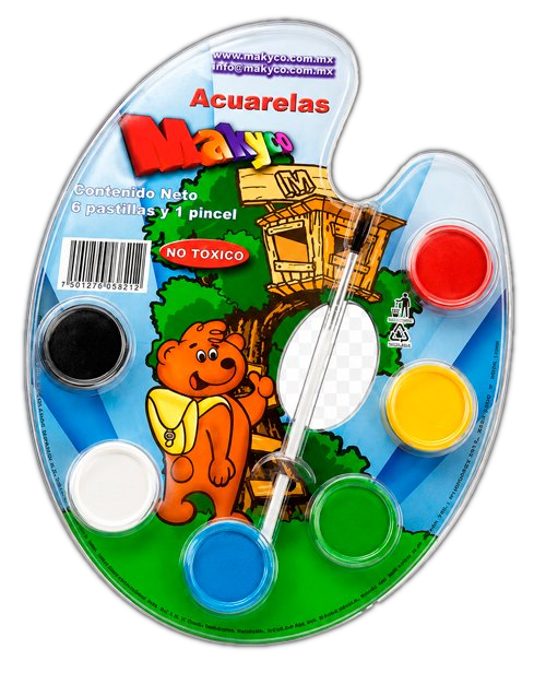 Acuarelas Makyco
