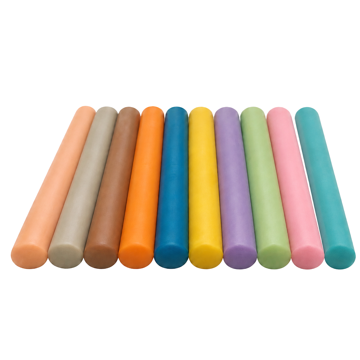 Muestra de barritas de colores pastel Makyco